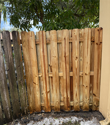 Mr. Clean Roof Wood Fencing